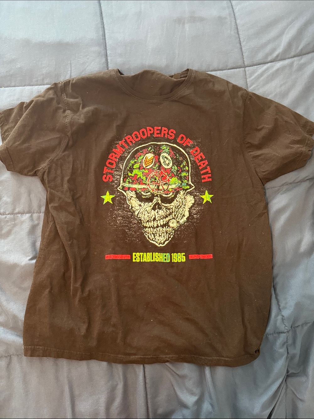 Stormtroopers of Death Graphic Tee - Brown
